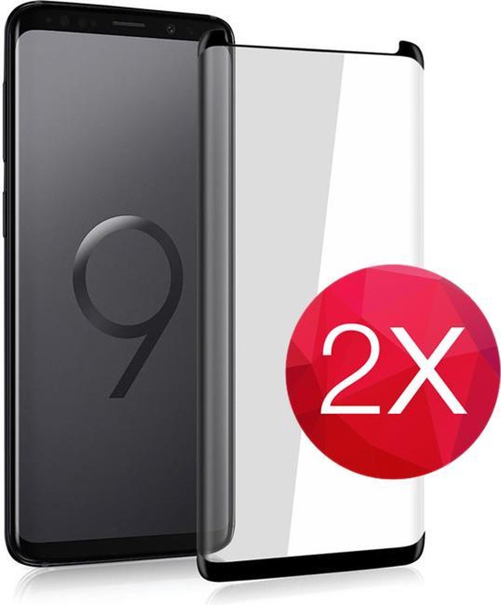 2X Screen protector - Tempered glass - Full Cover - screenprotector geschikt voor Samsung Galaxy Note 8 - Glasplaatje voor telefoon - Screen cover - 2 PACK
