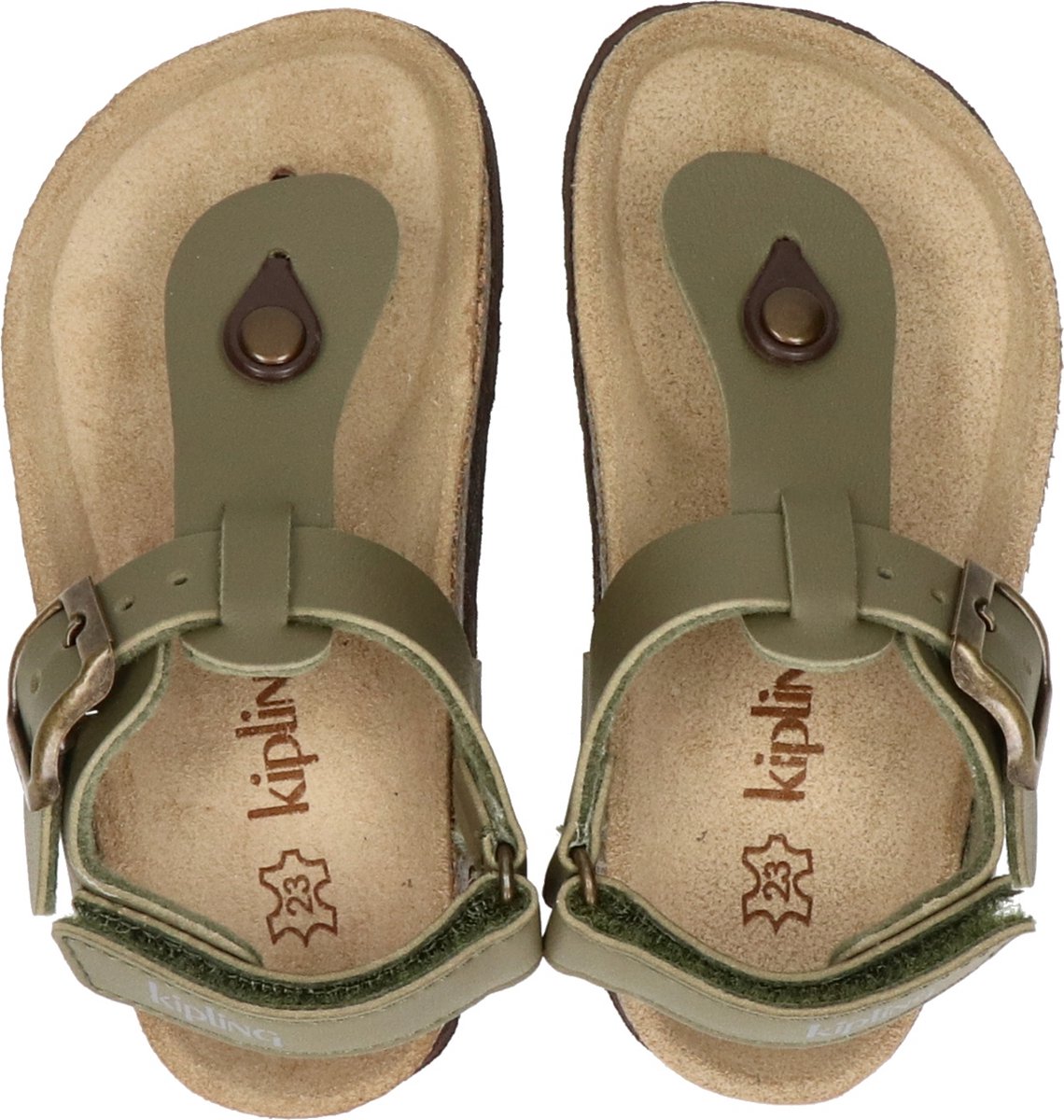 Kipling Jongens Sandalen Juan 3 - Groen - Maat 28