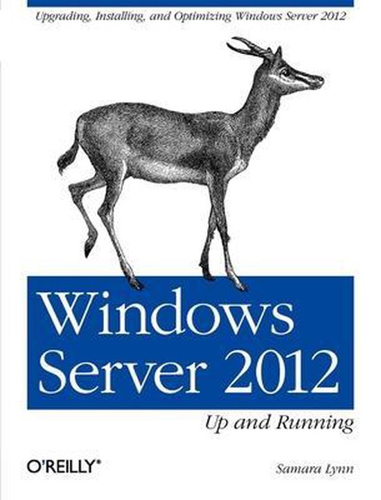 Windows Server 2012: Up And Running - cover