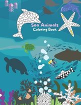 Sea Animals Coloring Book