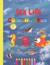 Sea Life Coloring Book