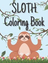 Sloth Coloring Book