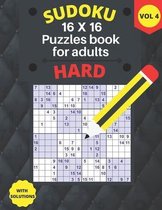 hard Sudoku 16 X 16 Puzzles - volume 4