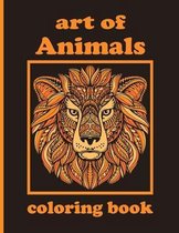 art of Animals coloring book