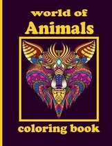 world of Animals coloring book