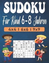 Sudoku Fur Kind 6-8 Jahren 4x4 6x6 9x9