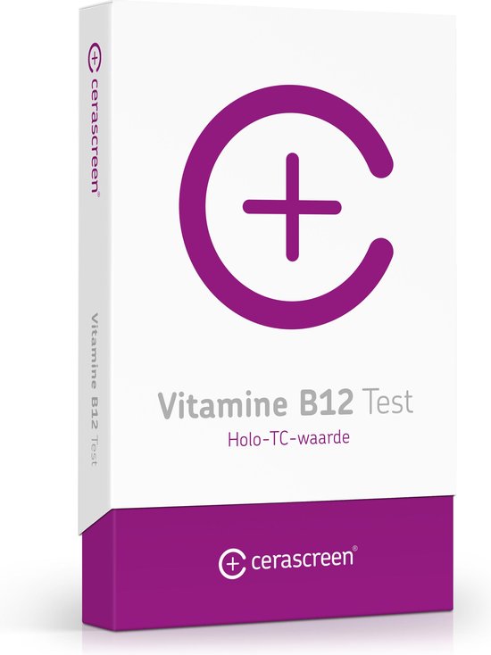 intelligentie melodie Intrekking Cerascreen Vitamine B12 Tekort Test - Meting Cobalamin - Meting  Holo-TC-waarde -... | bol.com
