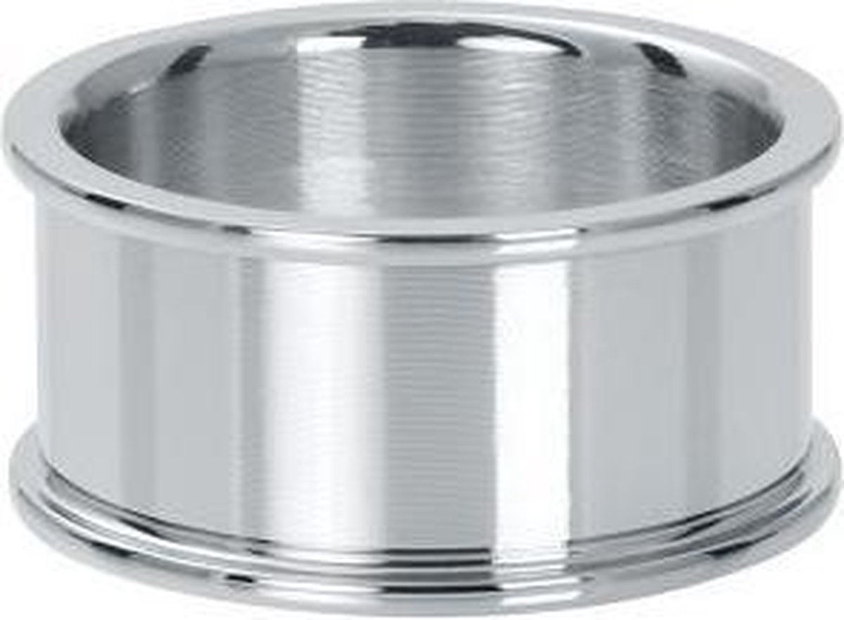 Basis ring 10 mm Zilver - Maat 17
