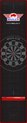 Afbeelding van het spelletje Bull's Carpet Ochemat 300x65 cm - Zwart met rode stik