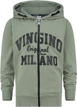 Vingino Vest Milano Jongens Katoen/polyester Legergroen Maat 140