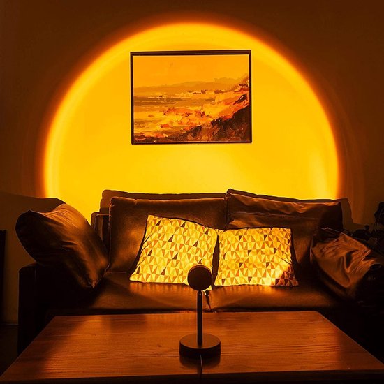 LED Lampe Coucher de soleil Éclairage Atmosphère Chambre à coucher