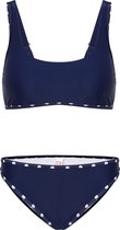 Bikini classic style - Navy stippen 128-134