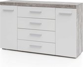 Wilmes - Dressoir - Wit - 140x39x84 cm