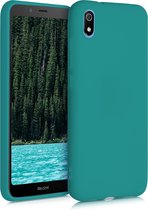 kwmobile telefoonhoesje voor Xiaomi Redmi 7A - Hoesje voor smartphone - Back cover in mat petrol