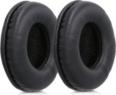 kwmobile 2x oorkussens compatibel met Sony MDR-V150 / V250 / V300 - Earpads voor koptelefoon in zwart