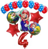 Super Mario - ballon set - thema - ballonnen - 4 jaar