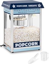 Royal Catering Popcorn Machine - blauw