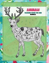 Mandala Coloring Books for Kids - Animals