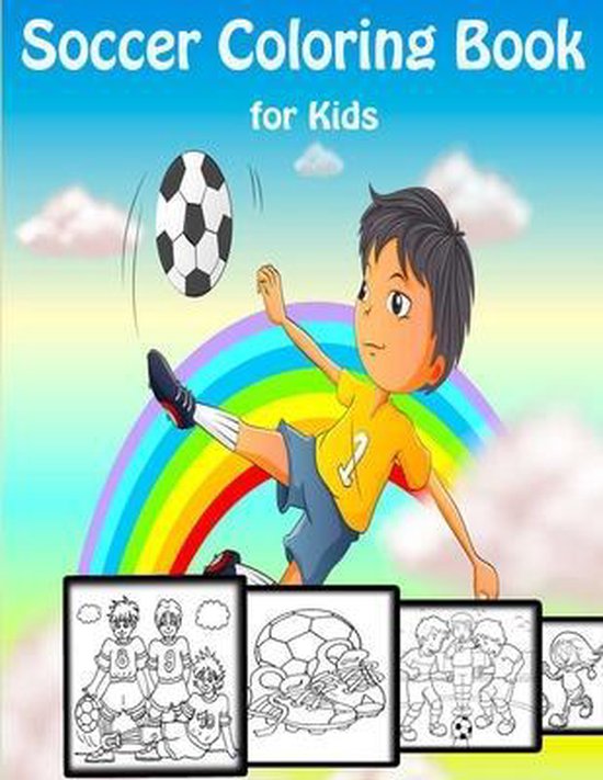 Soccer Coloring Book for Kids