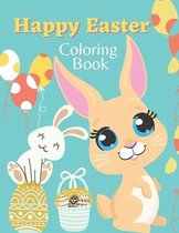 Happy Easter Coloring Book