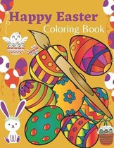 Happy Easter Coloring Book