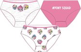 My Little Pony Meisjes Ondergoed 3-Pak Maat 98/104