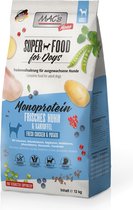 MAC's Superfood Hondenvoer - Mono Proteïne - Kip 12kg hondenbrokken