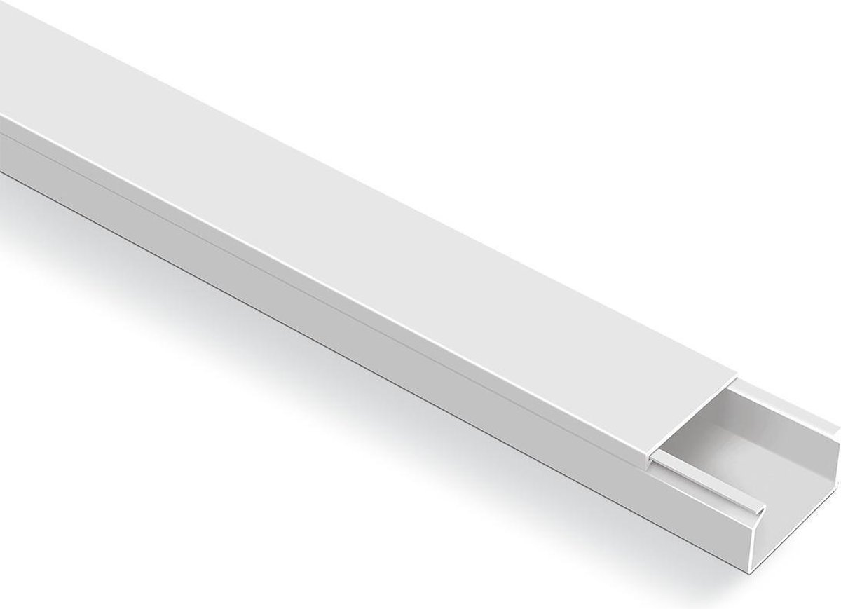 40X16 mm Kabelgoot/ leidinglijst 2X1 M