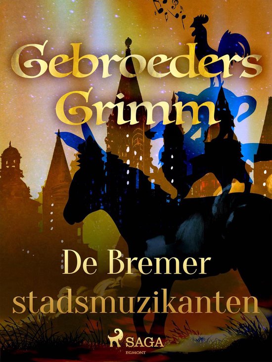 Grimm's sprookjes 73 - De Bremer stadsmuzikanten - cover