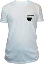 Free4All Ramen - Unisex T-Shirt wit  - Maat XS - Games - Design - Designnation