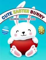 Cute Easter Bunny Coloring Book For Kids