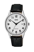 Q&Q horloge met duidelijke wijzerplaat en datumaanduiding A482J304Y