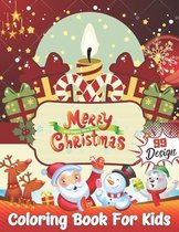 Marry Christmas Coloring Book For Kids