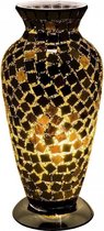 Mozaiek Vaaslamp - Mozaiek Lamp - Black Tile