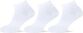 Teckel Enkelsokken Wit 35-38 3 paar