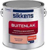 Sikkens Buitenlak - Verf - Hoogglans - Mengkleur - Koraalroze - 2,5 liter