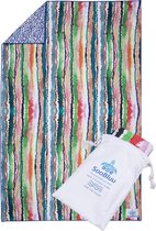 SooBluu - Sneldrogende microvezel handdoek strandlaken reishanddoek - Duurzaam gemaakt van gerecycled plastic (rPET) - dames en heren - compact zacht lichtgewicht dun badlaken - ab
