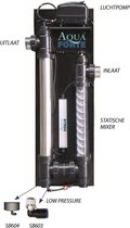 Aquaforte Eindkap Ozon lamp met 1 x 90° luchtfitting