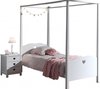 Vipack Hemelbed Amori - 90 x 200 cm - wit