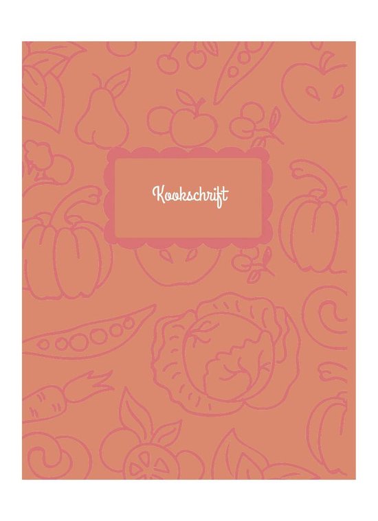 Kookschrift - Receptenboek - Recepten - Schrijven - Koken  - Kookboek - Cadeau - Softcover - Elastiek - Kookliefhebber - Koken - Gerechten