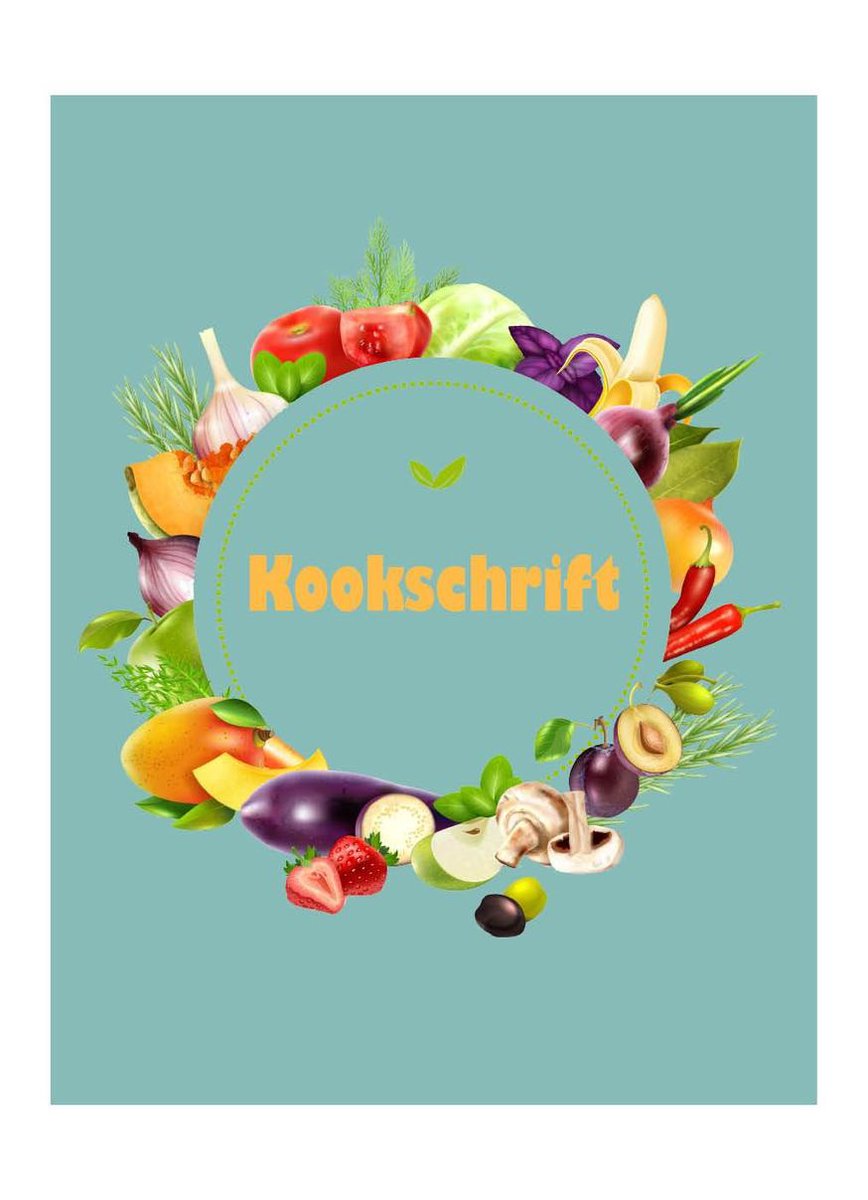 HappyBook - Kookschrift - Receptenboek - Gerechtenboek - Kookboek - Koken - Kookliefhebber - Recepten - Recepten opschrijven - Gerechten - Cadeau - Softcover - Elastiek - Gerechten onthouden - Culinair Cadeau - Koken met vrienden - Mooie gerechten