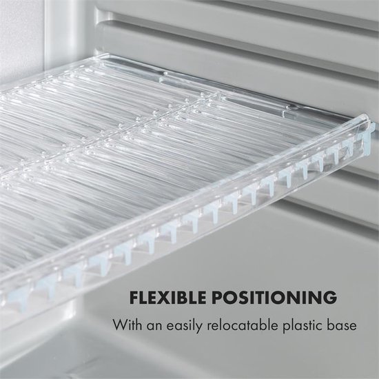 Klarstein Mini-Koelkast Brooklyn 23 Glazen Deur LED 23L - Minikoelkast Drankkoeler Hotelkoelkast - voor Hotelkamer voor Slaapkamer voor Studentenkamer - Compact - Mini Fridge - Kleine Koelkast - Compact Koelkast van Klarstein — afbeelding 3