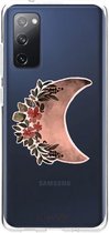 Casetastic Samsung Galaxy S20 FE 4G/5G Hoesje - Softcover Hoesje met Design - Autumn Moon Print