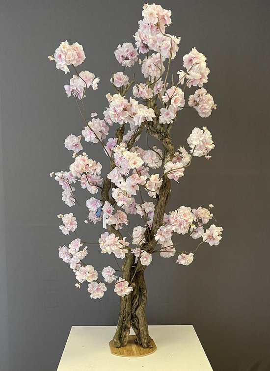 Arbre fleur artificiel - Fleur de cerisier - rose - 150cm - * OFFRE * |  bol.com