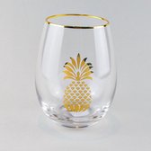 Parlane Glas Ananas - Set van 4 glazen