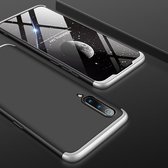GKK Three Stage Splicing Full Coverage PC Case voor Xiaomi Mi 9 SE (zwart zilver)