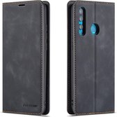 Voor Huawei P Smart + (2019) Forwenw Dream Series Oil Edge Strong Magnetism Horizontal Flip Leather Case with Holder & Card Slots & Wallet & Photo Frame (Black)