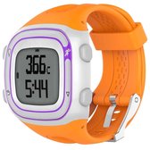 Siliconen sport polsband voor Garmin Forerunner 10/15 (oranje)