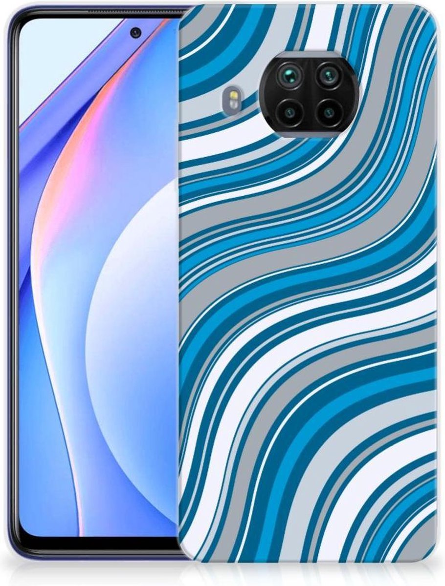 Xiaomi Mi 10T Lite TPU bumper Waves Blue