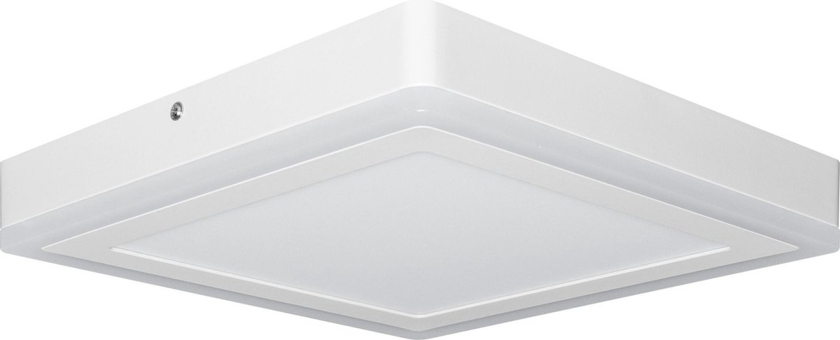LEDVANCE Wand- en plafondarmatuur LED: voor plafond/muur, LED CLICK White / 18 W, 220…240 V, stralingshoek: 110, Warm wit, 3000 K, body materiaal: aluminum, IP20